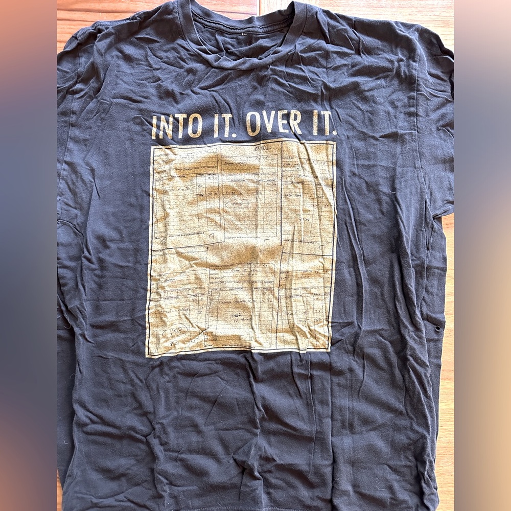 Into it. Over it. 10s shirt! Emo - XL